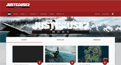 Desktop Screenshot of justcause2mods.com